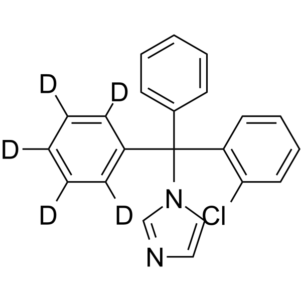 Clotrimazole-d5 (clotrimazole d5) 1185076-41-8
